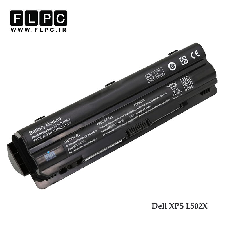 باتری لپ تاپ دل Dell XPS L502X _6600mAh -9Cell برند MM