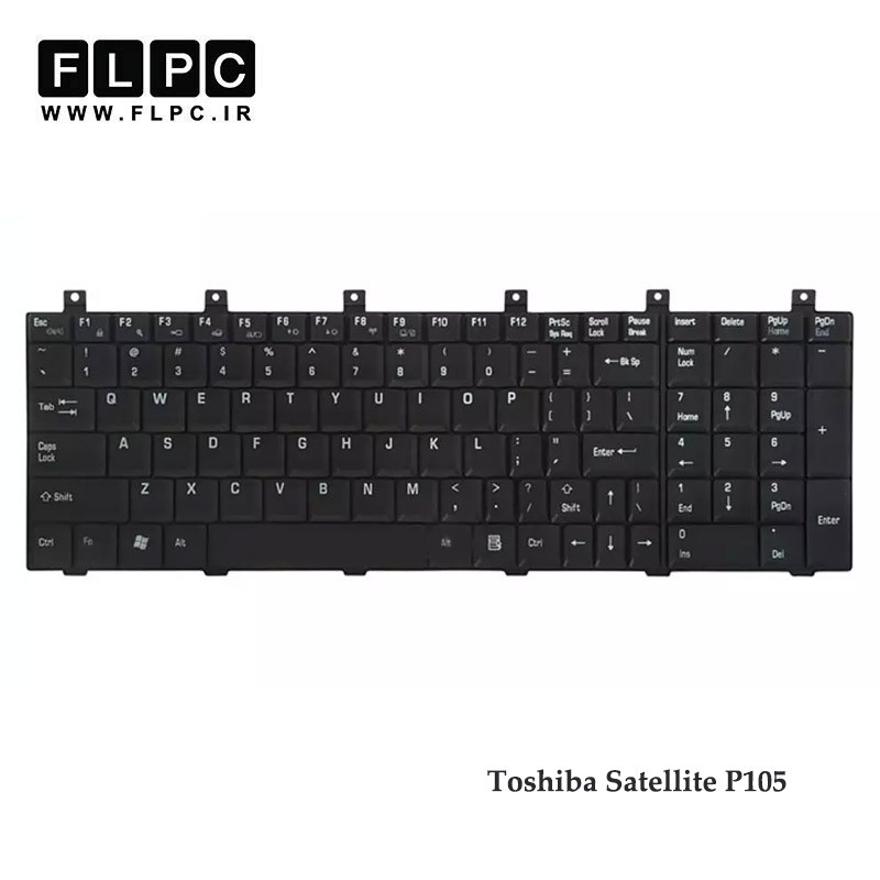 کیبورد لپ تاپ توشیبا Toshiba Satellite P105