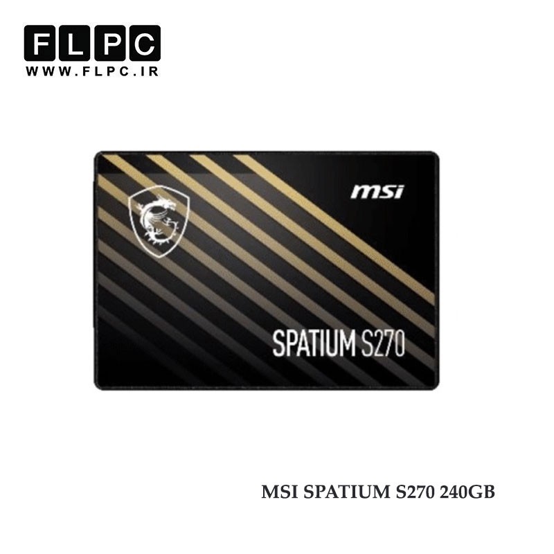 هارد SSD لپ تاپ 240 گیگابایت MSI مدل SPATIUM S270