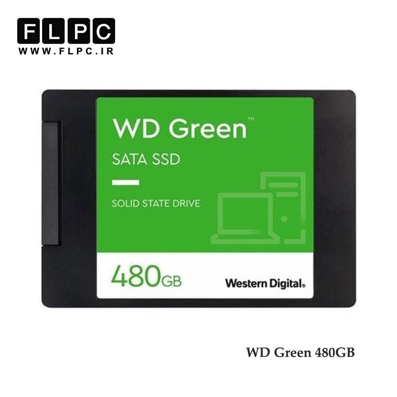 هارد SSD لپ تاپ 480 گیگابایت Western Digital مدل Green WDS480G3G0A