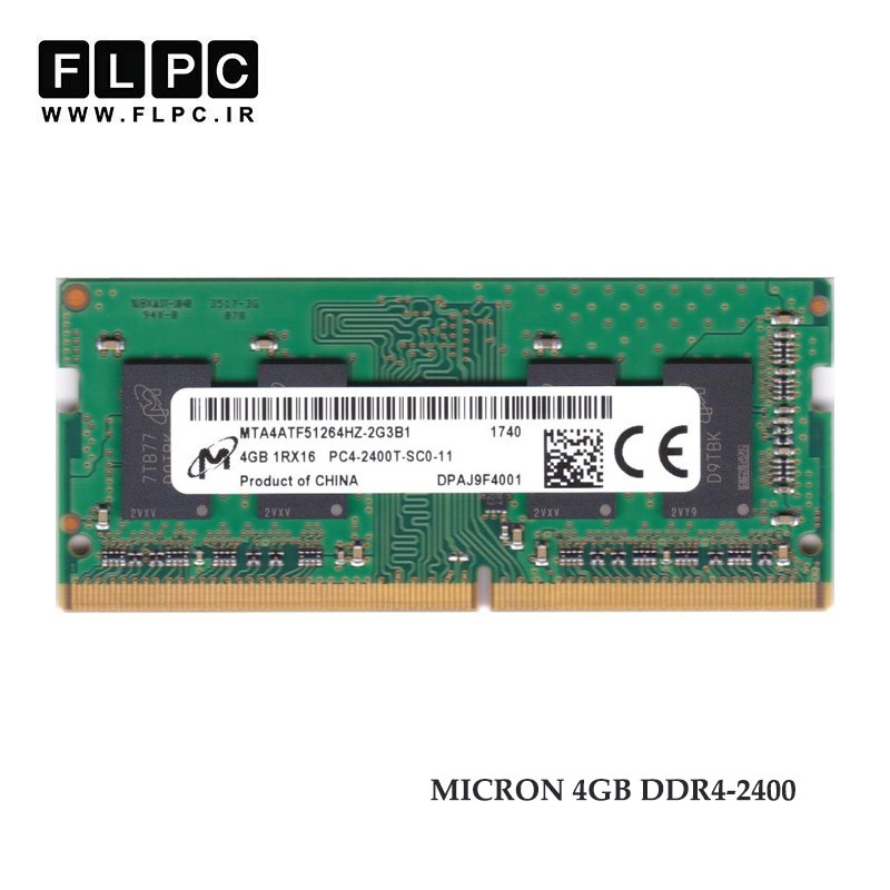 رم لپ تاپ 4 گیگ Micron DDR4-PC4 (2400)