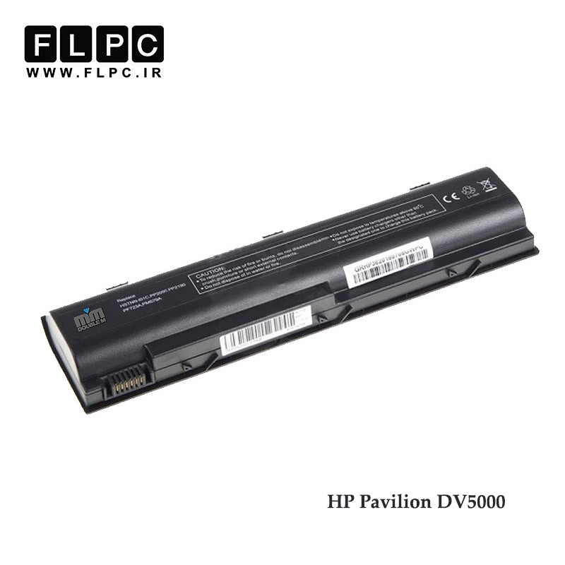 باتری لپ تاپ اچ پی HP Pavilion DV5000 - 6Cell برند M&M
