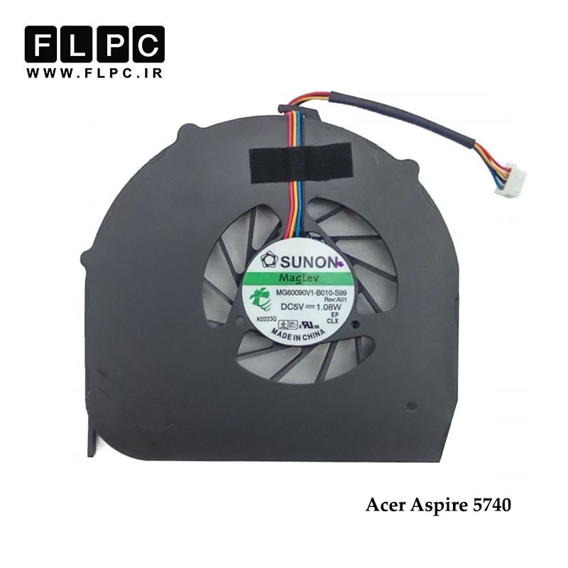 فن لپ تاپ ایسر Acer Aspire 5740 چهار سیم
