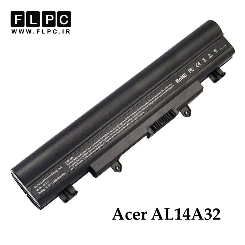 باتری لپ تاپ ایسر Acer AL14A32 _4400mAh برند ONYX