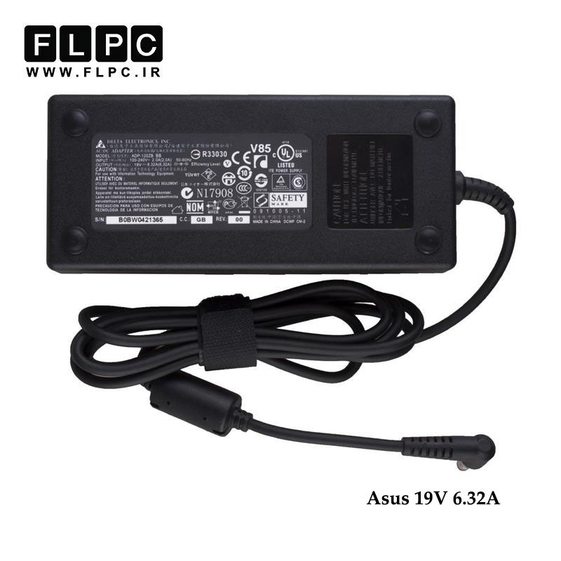 آداپتور لپ تاپ ایسوس 19 ولت 6.32 آمپر / Asus 19V 6.32A 120W Laptop Adaptor