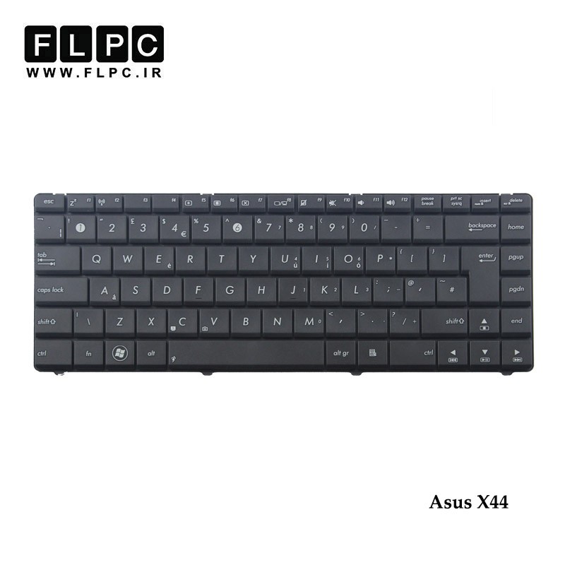 کیبورد لپ تاپ ایسوس Asus X44 بدون فریم - دوپیچ