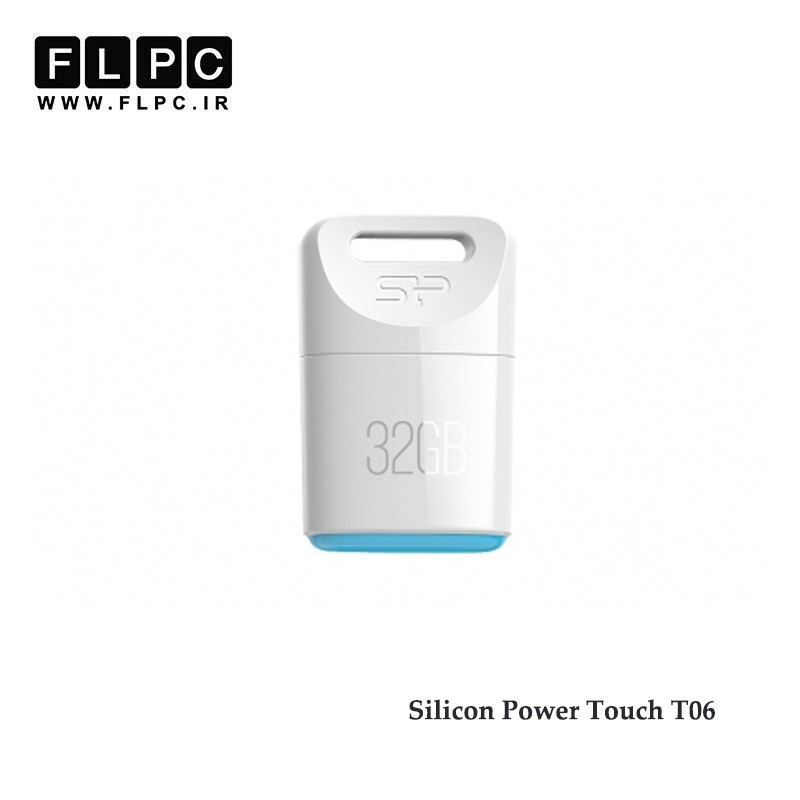 فلش مموری 32 گیگابایت Silicon Power مدل TOUCH T06 سفید