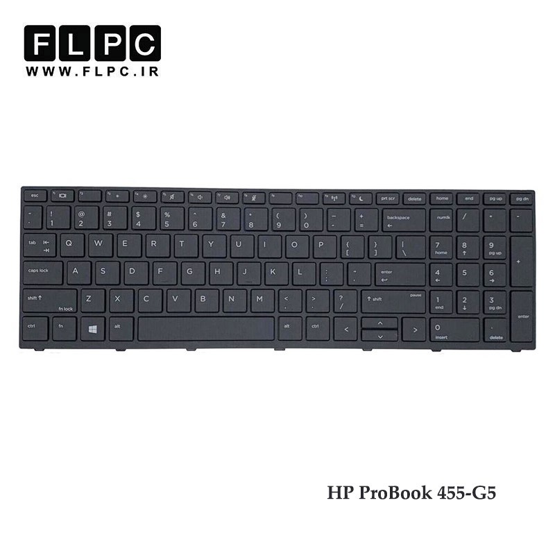 کیبورد لپ تاپ اچ پی HP ProBook 455-G5 با فریم
