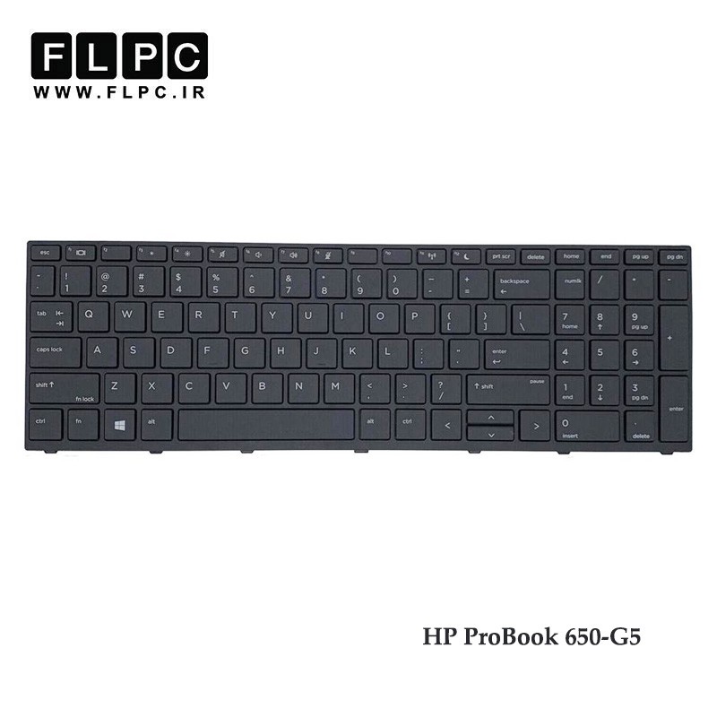 کیبورد لپ تاپ اچ پی HP ProBook 650-G5 با فریم