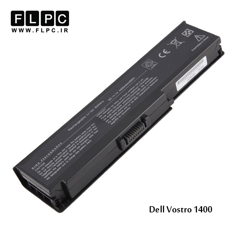 باتری لپ تاپ دل Dell Vostro 1400 _4400mAh برند MM
