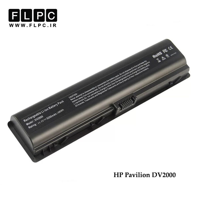 باتری لپ تاپ اچ پی HP Pavilion DV2000 _4000mAh