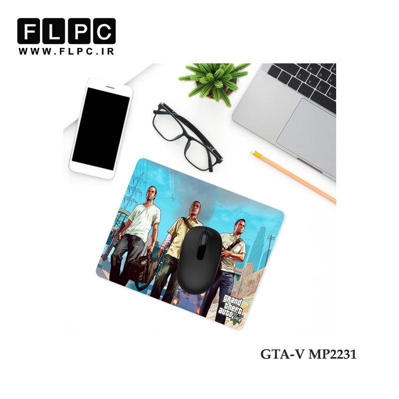 ماوس پد طرح GTA-V مدل MP2231