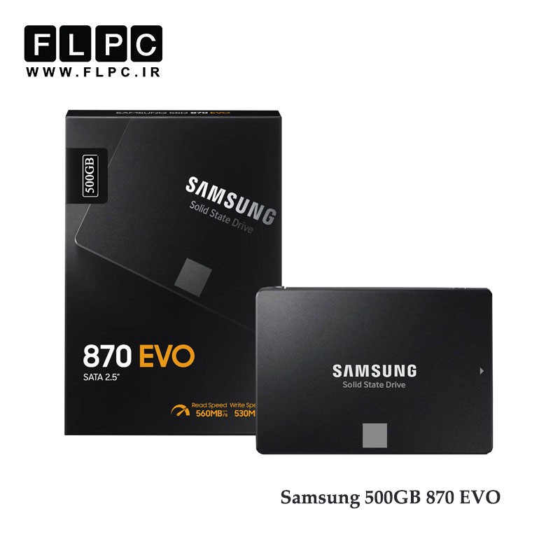 هارد SSD لپ تاپ 500 گیگابایت Samsung مدل Evo 870