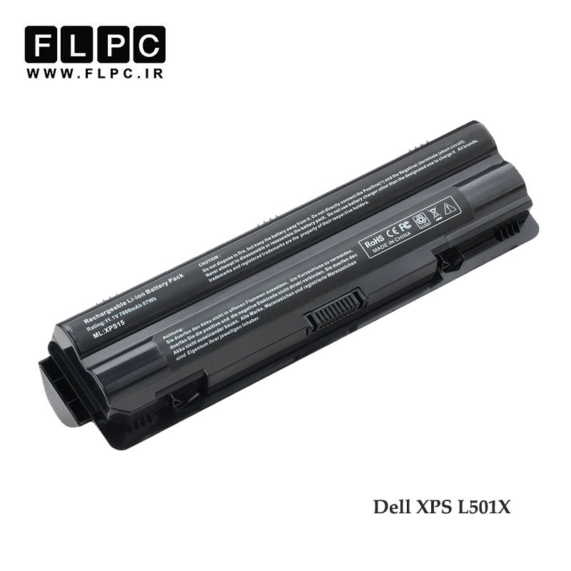 باتری لپ تاپ دل Dell XPS L501X - 9cell _6000mAh