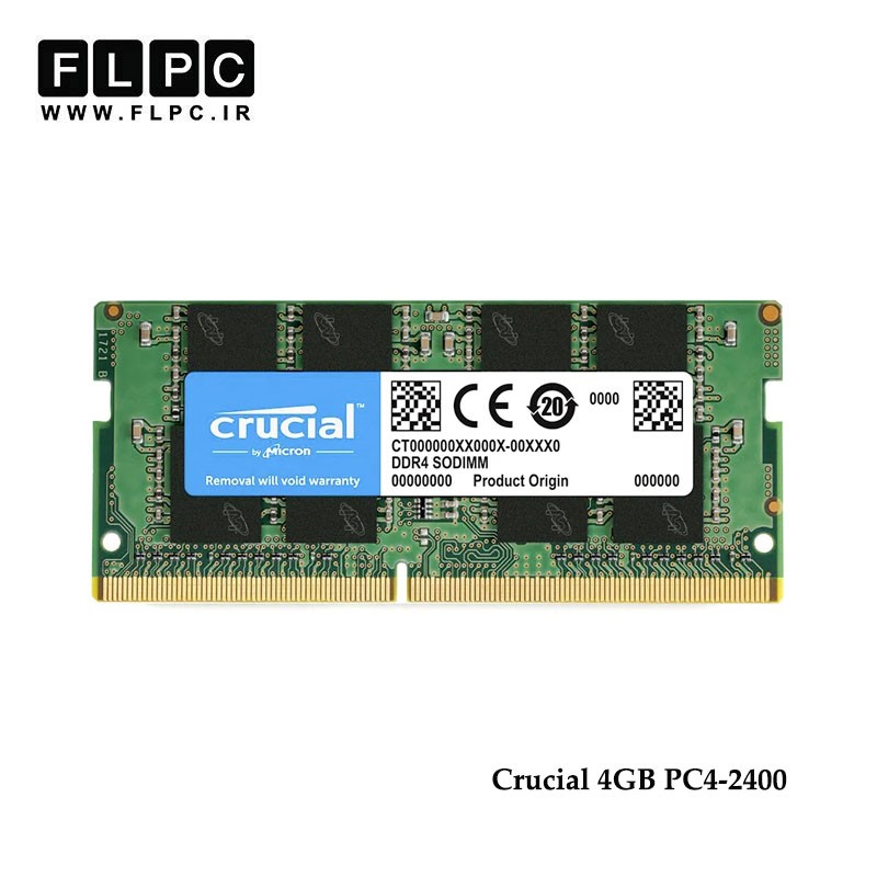 رم لپ تاپ 4 گیگ Crucial DDR4-PC4 (2400)