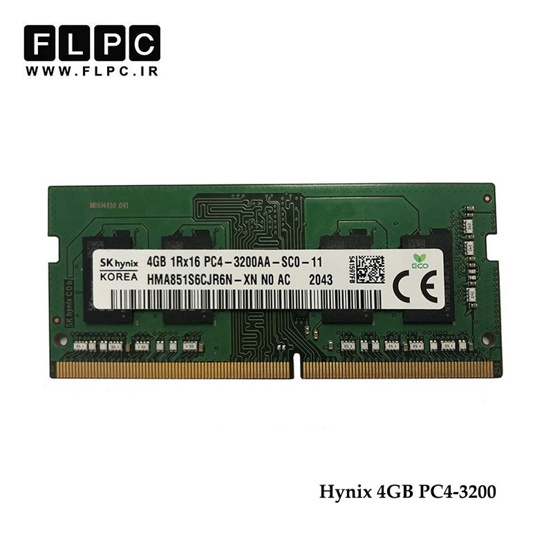 رم لپ تاپ 4 گیگ Hynix DDR4-PC4 (3200)