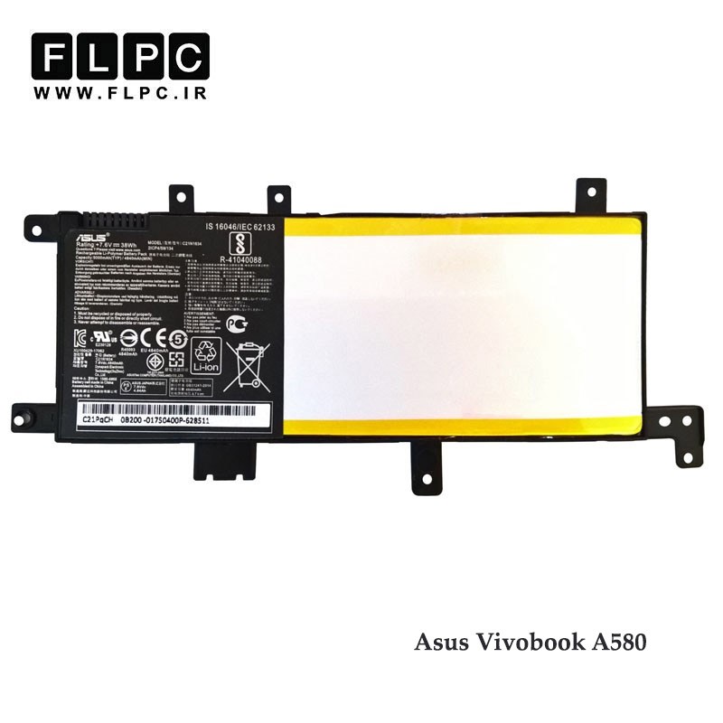 باتری لپ تاپ ایسوس Asus Vivobook A580 - C21N1634 _5000mAh اورجینال