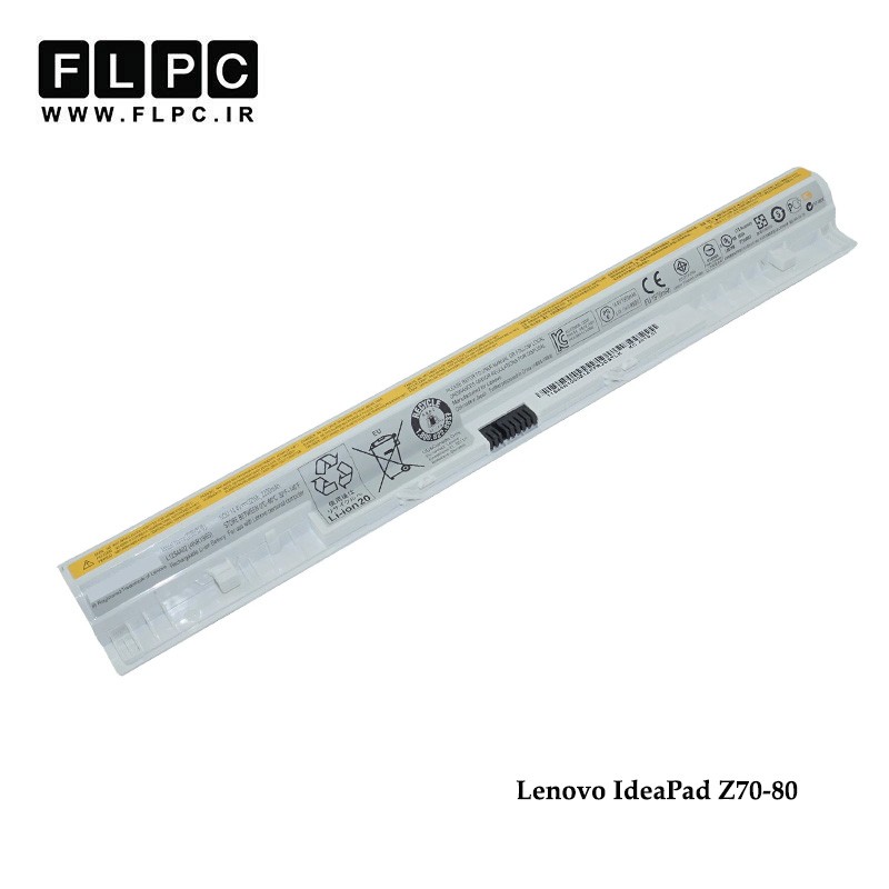 باتری لپ تاپ لنوو Lenovo IdeaPad Z70-80 _2950mAh سفید - اورجینال