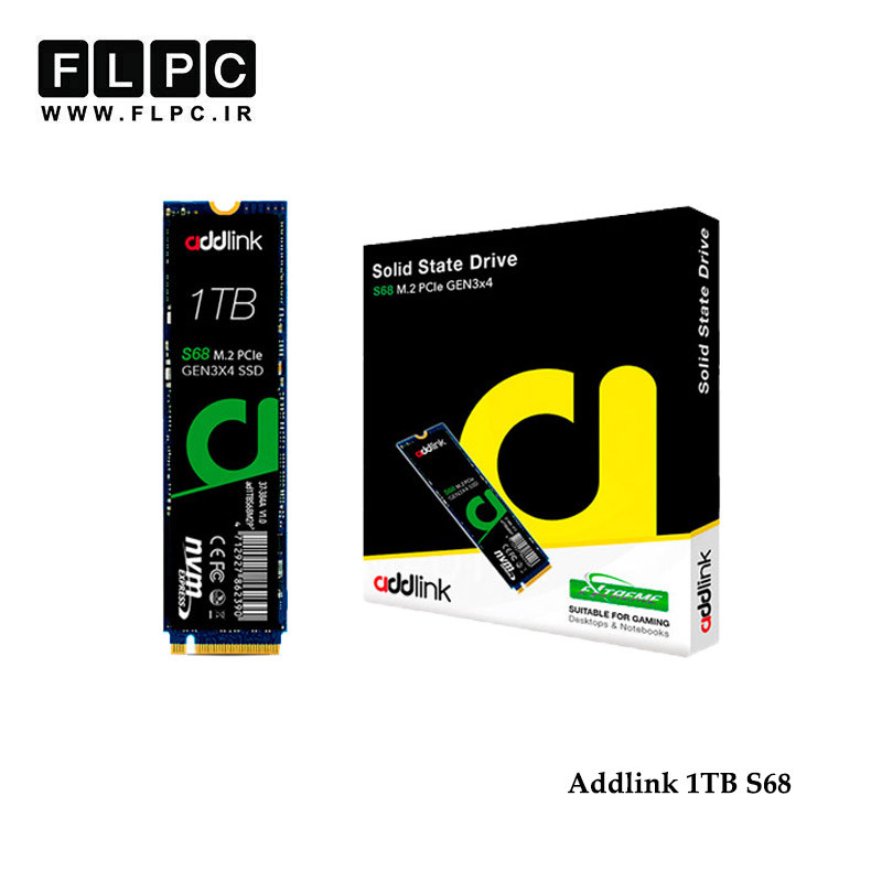 هارد SSD لپ تاپ 1 ترابایت Addlink مدل S68 NVMe M.2