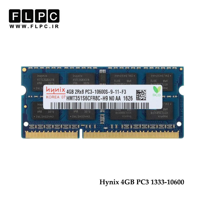 رم لپ تاپ 4 گیگ Hynix DDR3-PC3 (1333-10600)