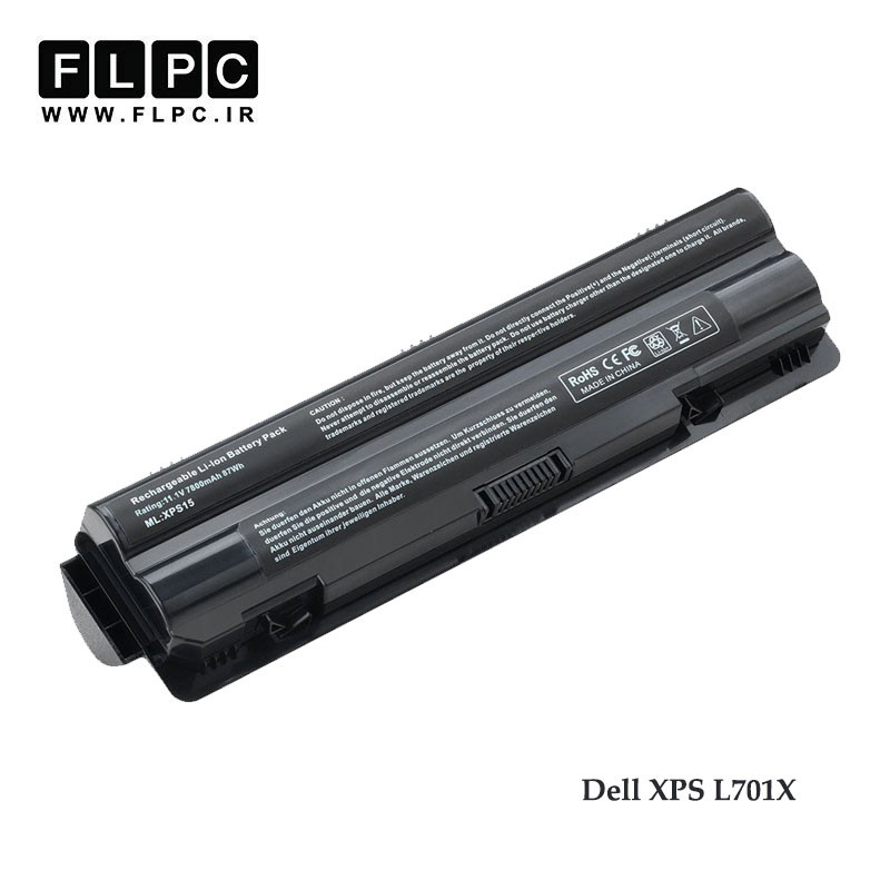 باتری لپ تاپ دل Dell XPS L701X _6600mAh -9Cell برند MM