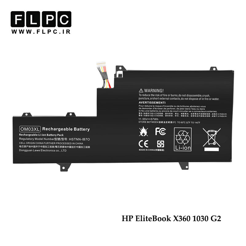 باتری لپ تاپ اچ پی HP EliteBook X360 1030 G2 _OM03XL -4700mAh برند MM