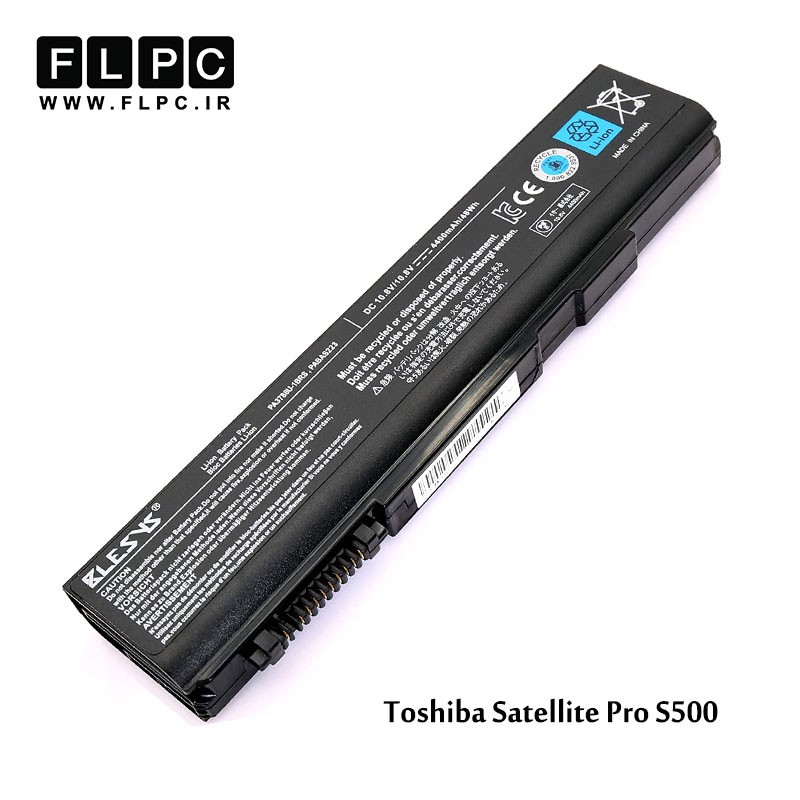 باتری لپ تاپ توشیبا Toshiba Satellite Pro S500 _4400mAh برند MM
