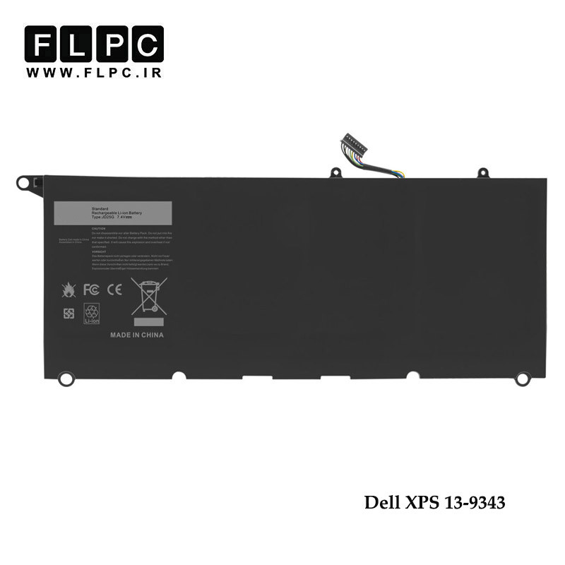 باتری لپ تاپ دل Dell XPS 13-9343 _6100mAh برند MM