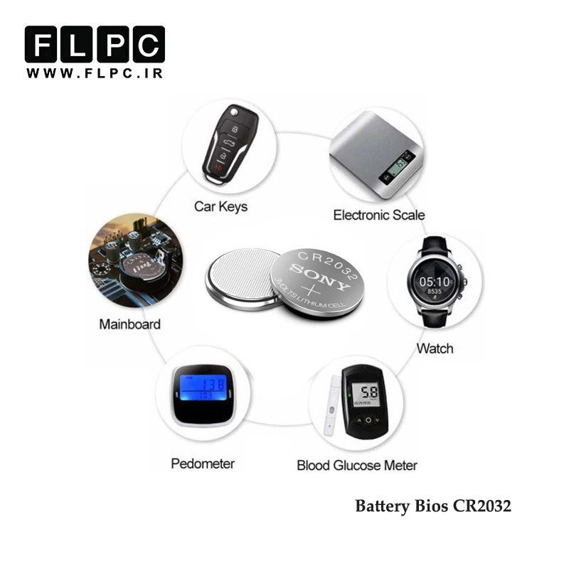 باتری بایوس لپ تاپ Sony CR2032