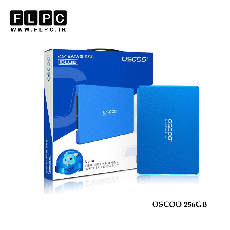 هارد SSD لپ تاپ 256 گیگابایت OSCOO مدلBlue OSC-SSD-001