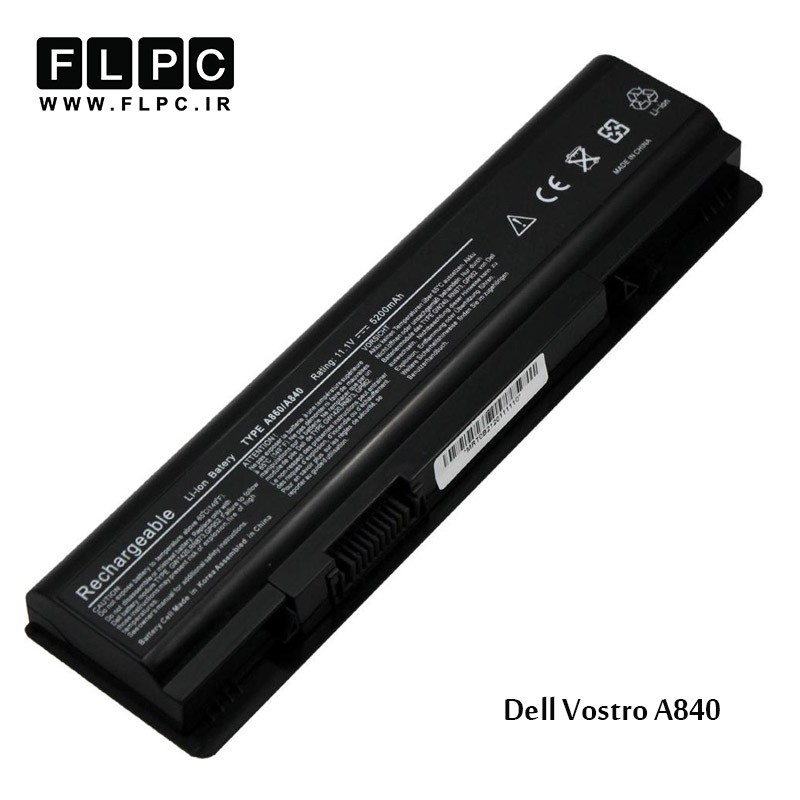 باتری لپ تاپ دل Dell Vostro A840 _4400mAh برند MM