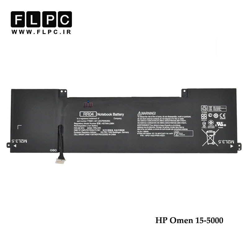 باتری لپ تاپ اچ پی HP Omen 15-5000 _3400mAh برند MM