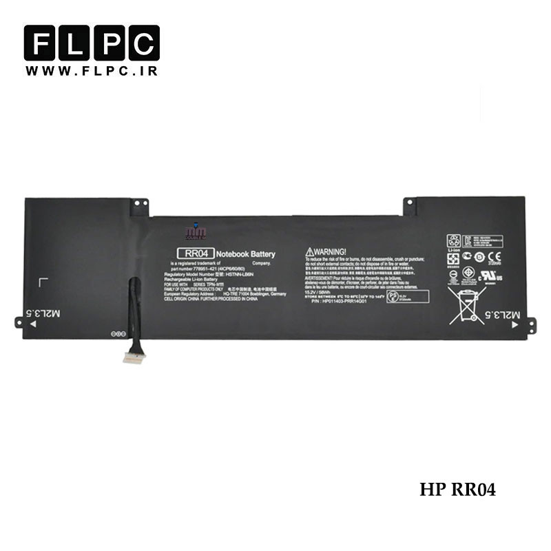 باتری لپ تاپ اچ پی HP RR04 _3400mAh برند MM