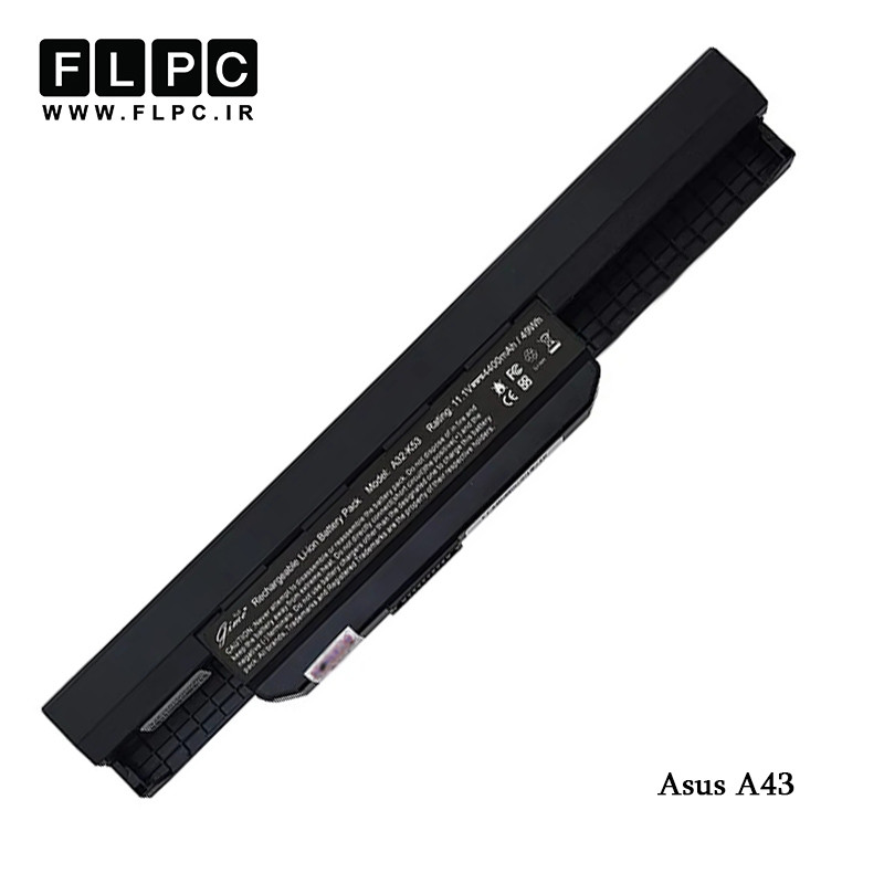 باتری لپ تاپ ایسوس Asus A43 _4400mAh برند GIMO Plus - لپ تاپ پارت