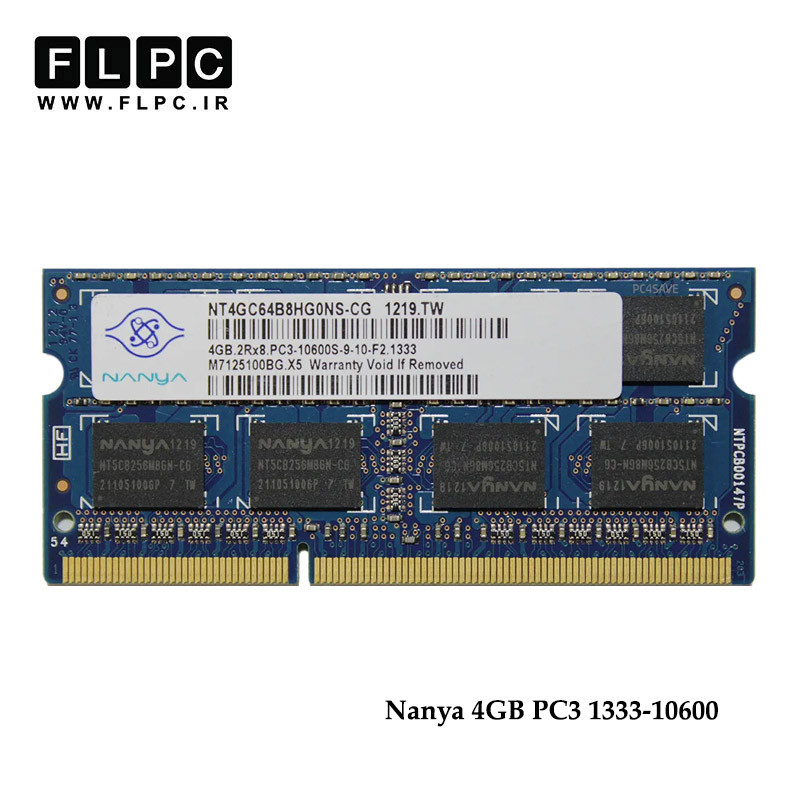 رم لپ تاپ 4 گیگ Nanya DDR3-PC3 (1333-10600)
