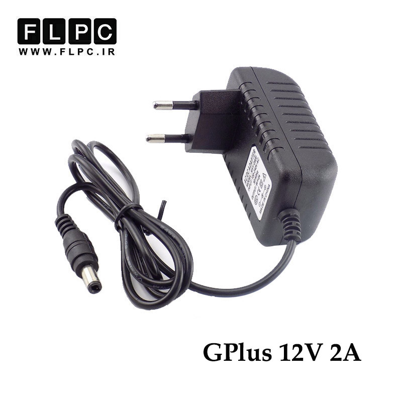 آداپتور مانیتور جی پلاس GPlus 12V 2A _5.5*2.5 سر پریزی