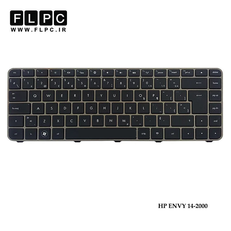 کیبورد لپ تاپ اچ پی HP Envy 14-2000 با بک لایت -با فریم نوک مدادی