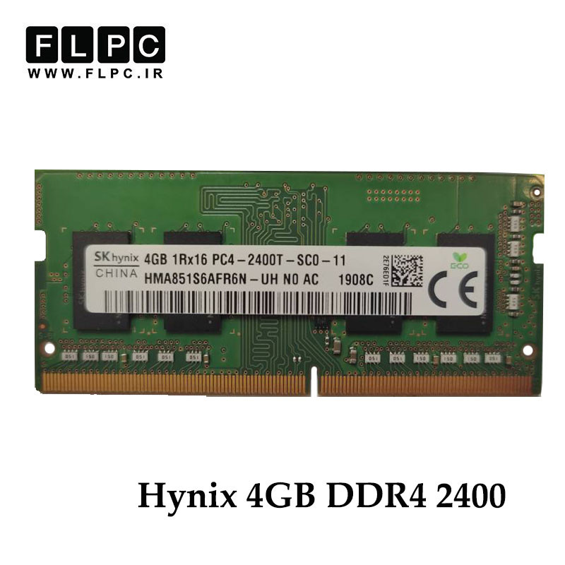 رم لپ تاپ 4 گیگ Hynix DDR4-PC4 (2400) CL11 _HMA851S6AFR6N‑UH