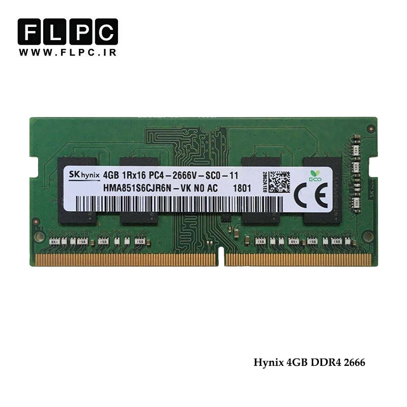 رم لپ تاپ 4 گیگ Hynix DDR4-PC4 (2666)