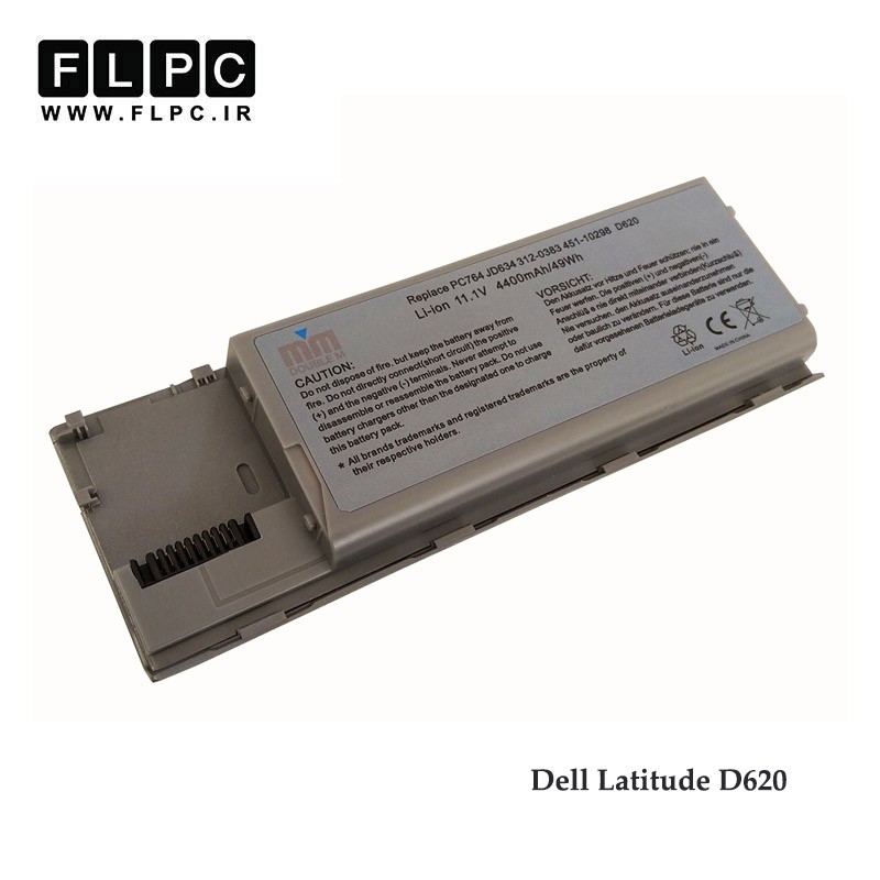 باتری لپ تاپ دل Dell Latitude D620 - 6cell برند M&M