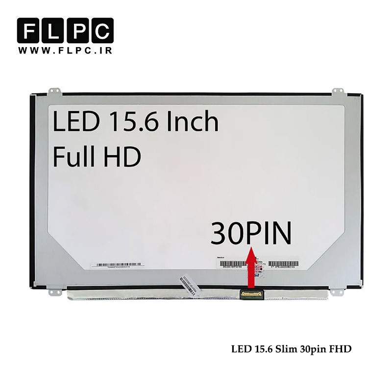 ال ای دی لپ تاپ 15.6 اینچ اسلیم 30 پین Full HD براق
