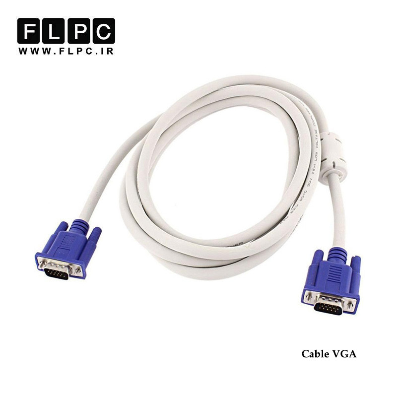کابل VGA مدل OSCAR طول 1.5 متر سفید