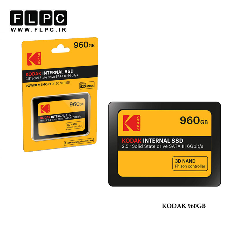 هارد SSD لپ تاپ 960 گیگابایت Kodak مدل X150