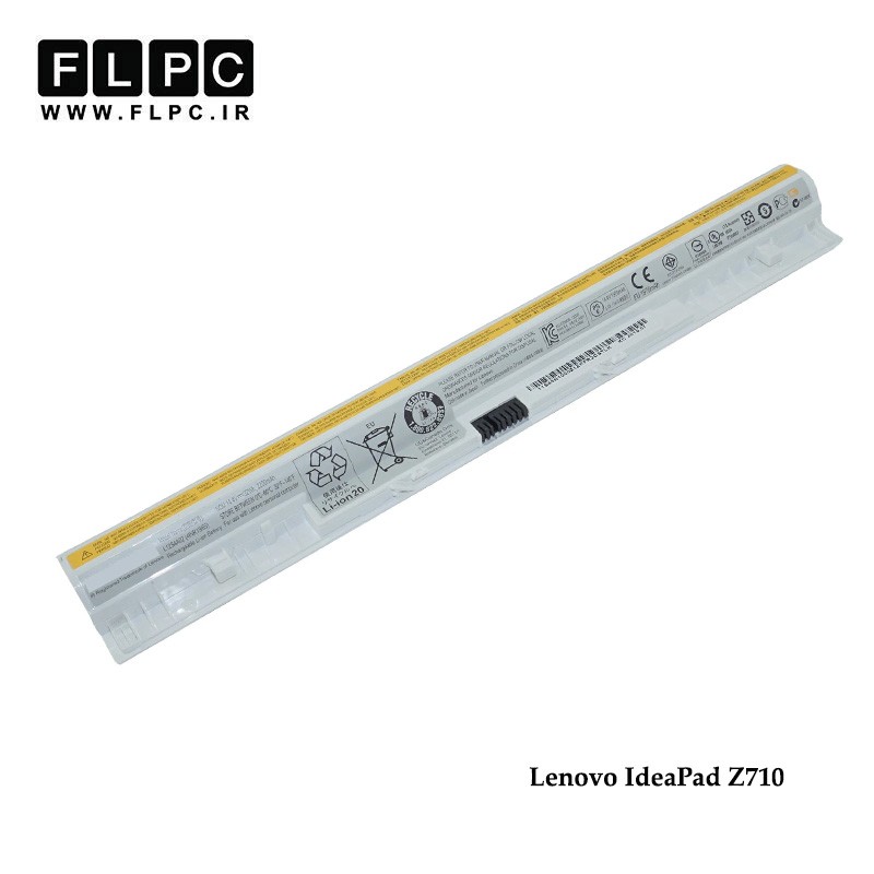 باتری لپ تاپ لنوو Lenovo IdeaPad Z710 _2950mAh سفید - اورجینال