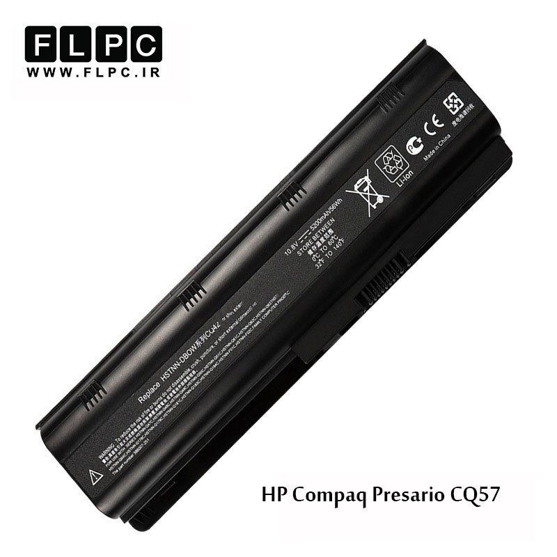 باطری لپ تاپ اچ پی HP Laptop battery Compaq Presario CQ57 -6cell