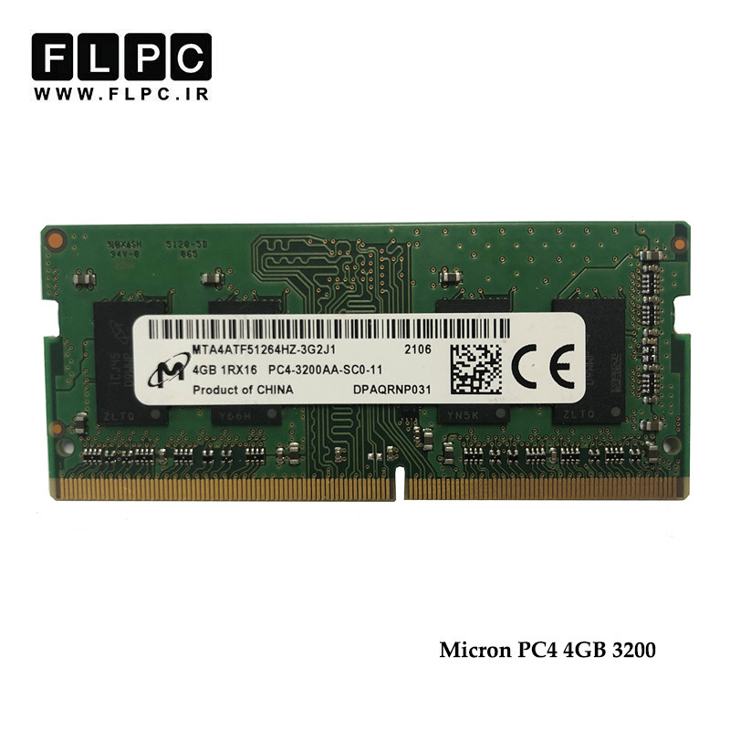 رم لپ تاپ 4 گیگ Micron DDR4-PC4 (3200)