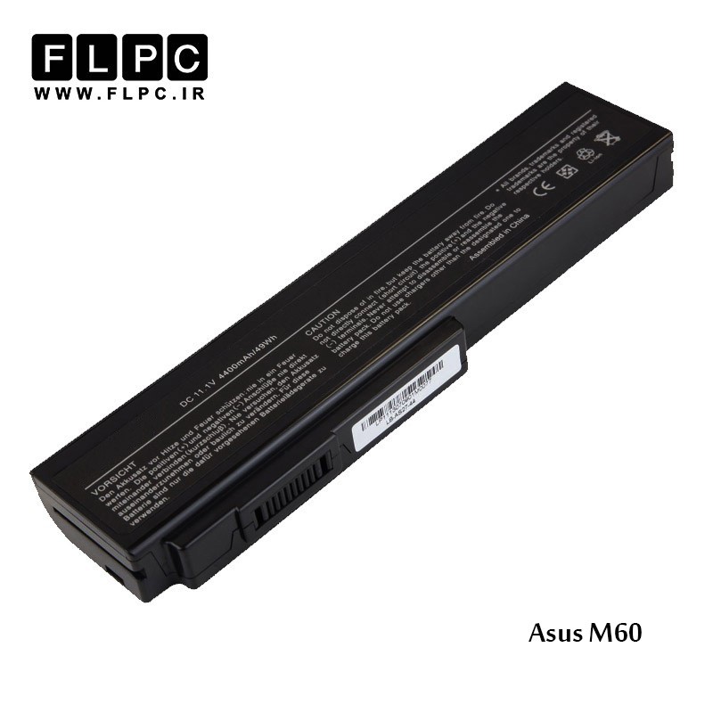 باتری لپ تاپ ایسوس Asus M60 _5200mAh اورجینال
