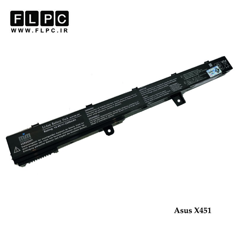 باتری لپ تاپ ایسوس Asus X451 - A41N1308 _2200mAh برند MM