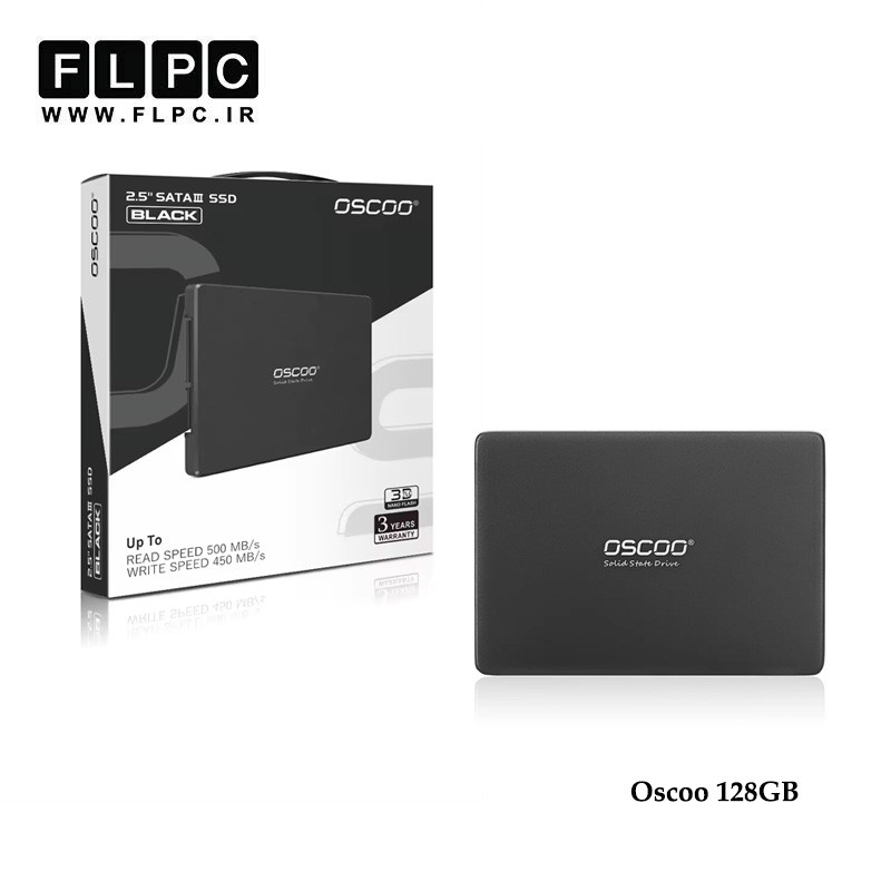 هارد SSD لپ تاپ 128 گیگابایت OSCOO مدل Black OSC-SSD-001