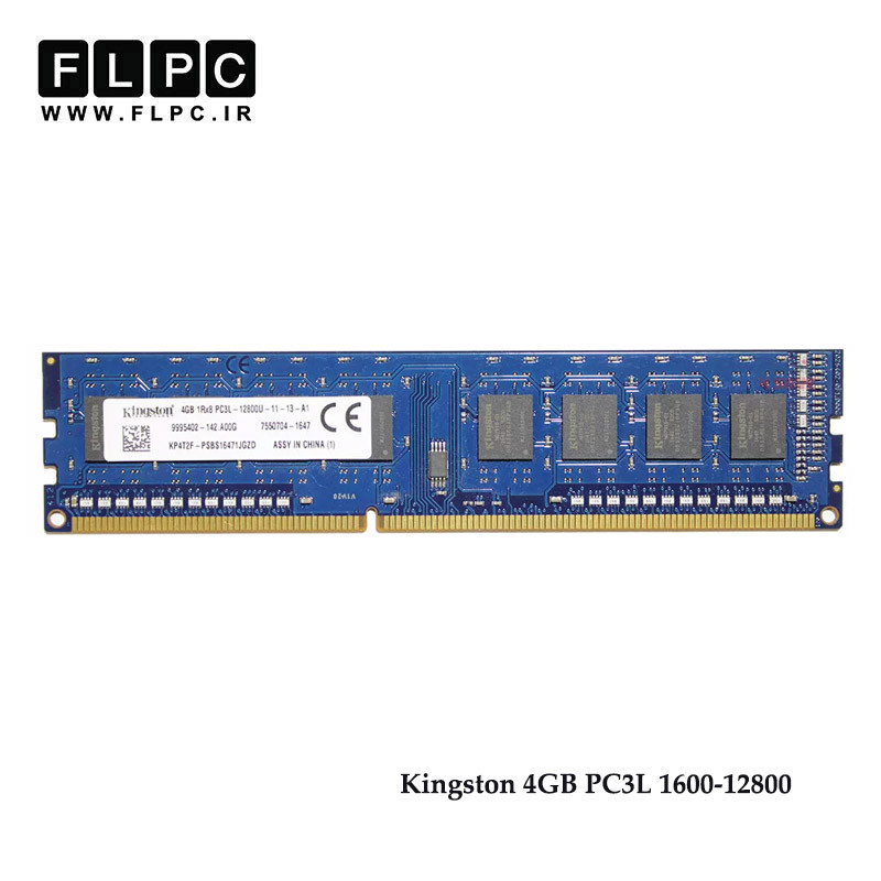 رم کامپیوتر 4 گیگ Kingston DDR3-PC3L (1600-12800)